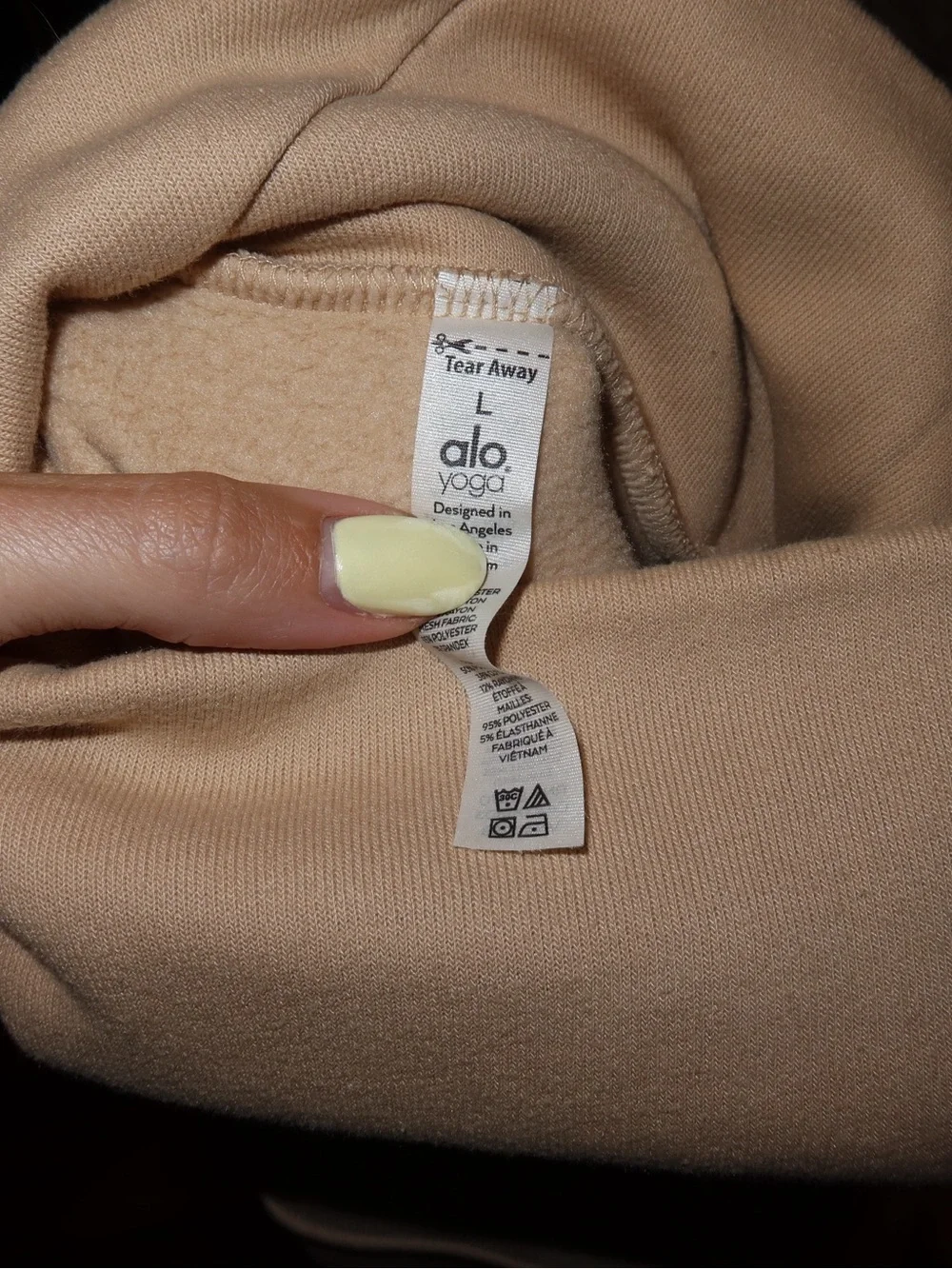 ALO Cowel/Turtleneck Crop Sweater